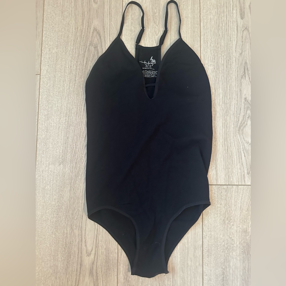 Black Free People Intimately Body Suit